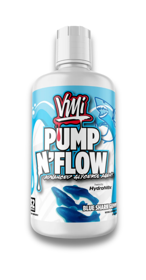 VMI Pump N' Flow Stim-Free Pre-Workout Powder 32 Servings - Glycerol 20,000mg full serving | Svpplements