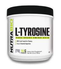 NutraBio | L-Tyrosine | 300 Servings