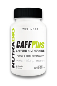 NutraBio | CAFFPlus | 60 Servings