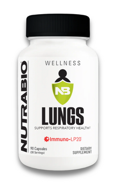 NutraBio | Lungs | 90 Capsules