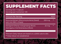 Dark Labs Dark Labs | L-Dopa | Mucuna extract - Back View | Svpplements