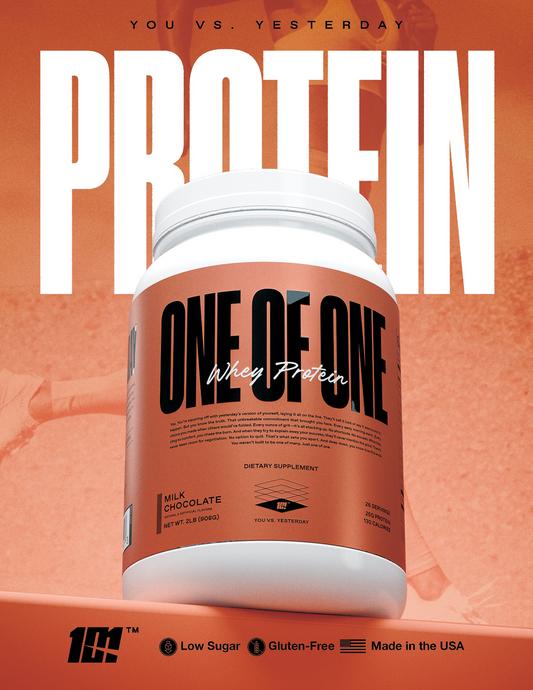 One of One Whey Protein Powder 26 Servings Supplement Facts - Whey Protein Concentrate 25g protein | Svpplements