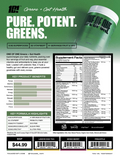 ONE of ONE ONE of ONE | Greens + Gut Heath | By Floyd Mayweather - Side View | Svpplements