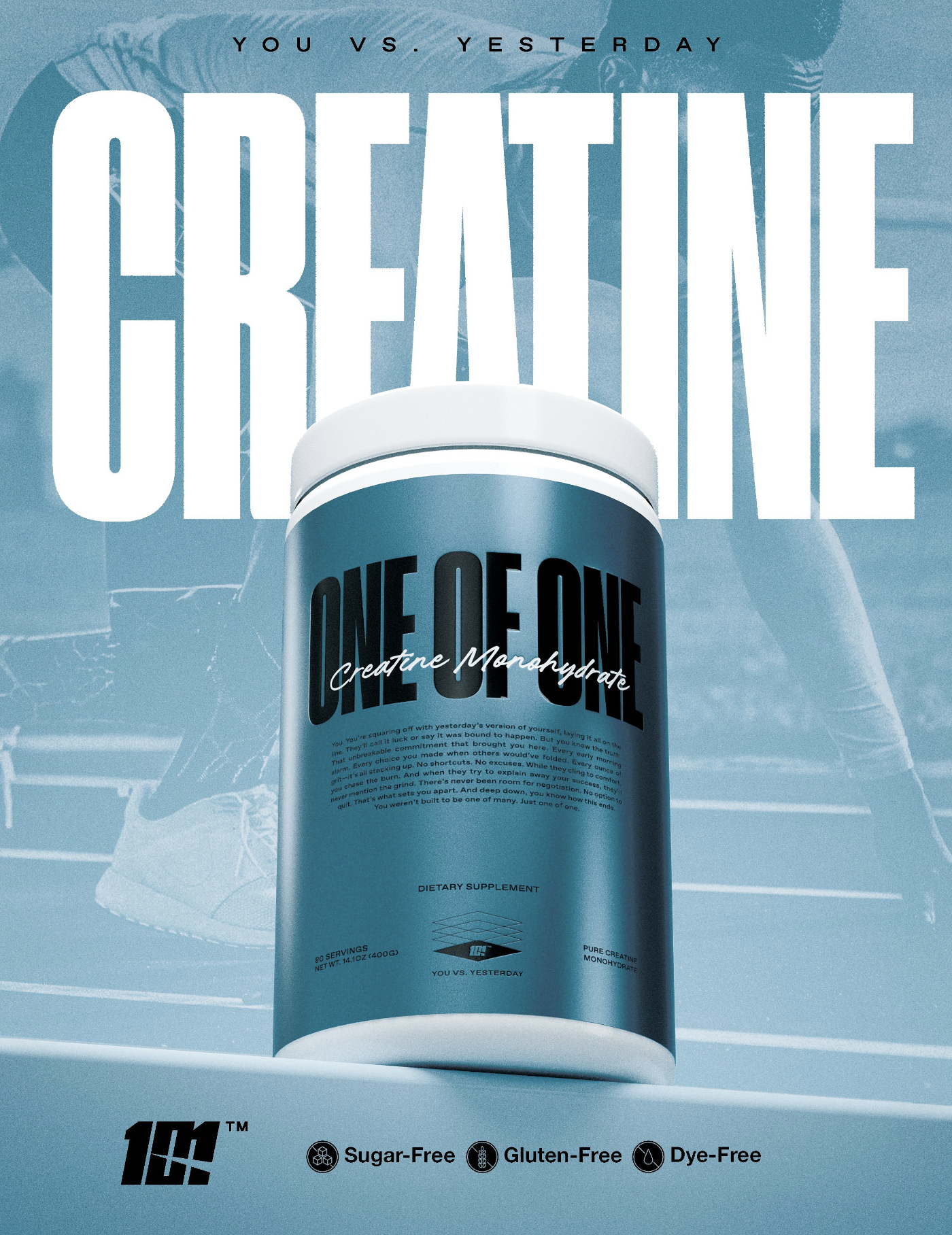 ONE of ONE | Creatine Monohydrate | By Floyd Mayweathe