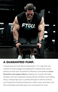 CBUM Essential Pre-Workout Powder 30 Servings - Training Lifestyle Shot | Svpplements