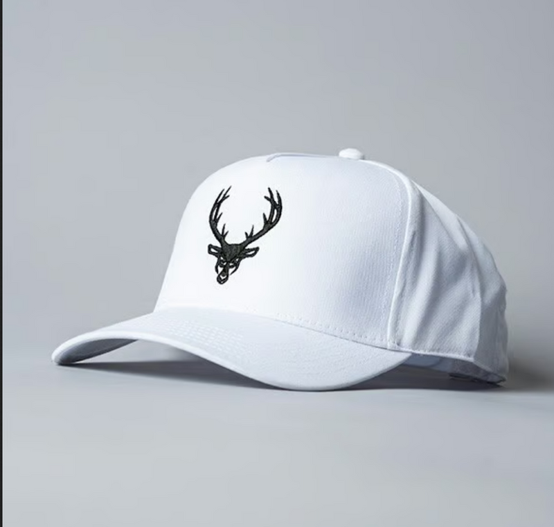Bucked Up A-Frame Hat Accessory N/A Servings Black White Logo - Structured A-frame profile | Svpplements