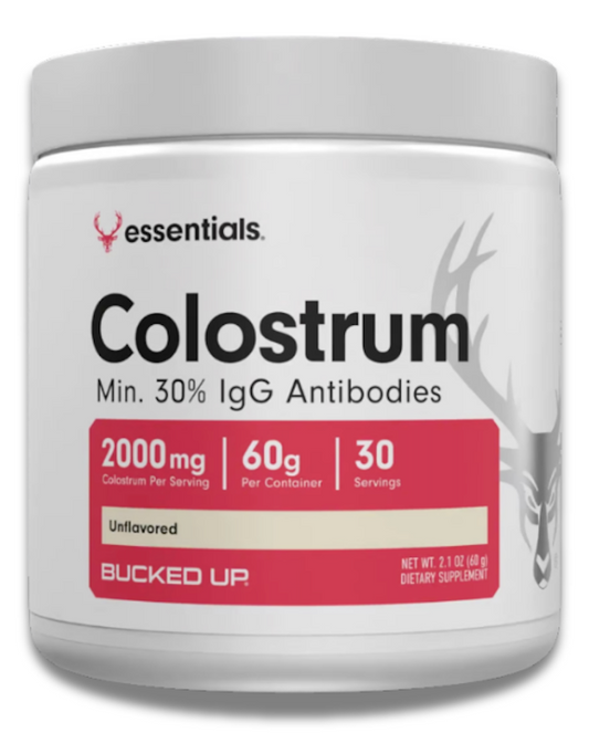 Bucked Up Colostrum Powder Gut & Immune Support 30 Servings - Bovine Colostrum 2,000mg | Svpplements