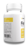 Bucked Up Bucked Up | Fish Oil | 60 servings - Side View | Svpplements