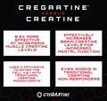 Unmatched Unmatched | CreGAAtine | 60 servings - Side View | Svpplements