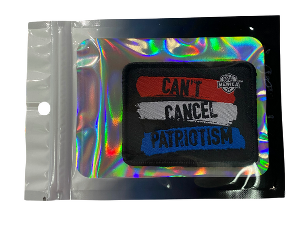 Merica Labz Cant Cancel Patriotism Patch Accessory N/A Servings - Official Merica Labz merchandise | Svpplements