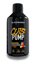 BlackMarket Labs Cuts Pump Pump Formula Powder 30 Servings Supplement Facts - Glycerol 20000mg | Svpplements