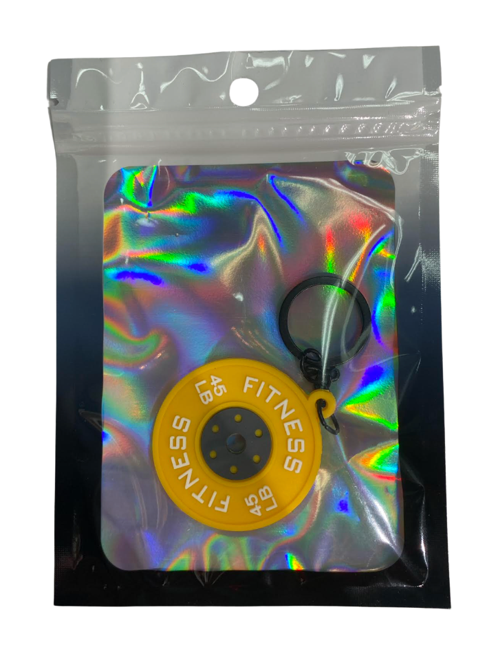 45LB Weight Plate (Multiple Colors) | Key Chain