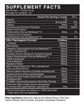 BlackMarket Labs BlackMarket x Anabolic Warfare | Scorch (20 servings) - Back View | Svpplements