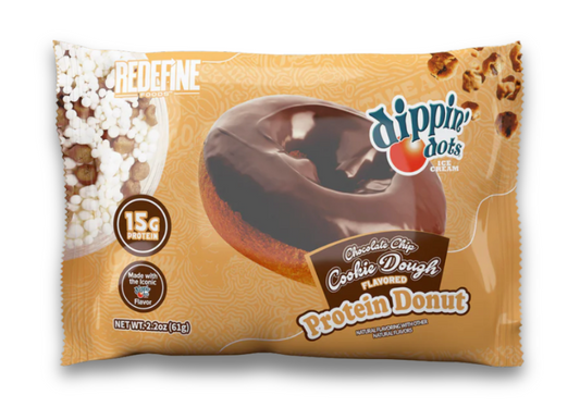 Redefine Foods Protein Donuts Ready-to-Eat Snack 8 Count 8 Servings Supplement Facts - Protein Blend 15g | Svpplements