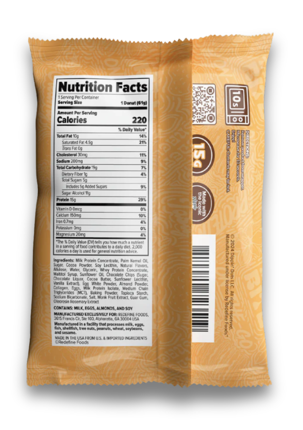 Redefine Foods | Protein Donuts (8 Count)