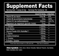 Project #1 Project #1 | Amp-Nox Pre Workout | Non Stim (40 servings) - Back View | Svpplements