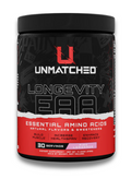 Unmatched Unmatched | Longevity EAA | (30 servings) - Back View | Svpplements
