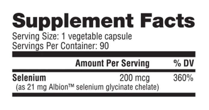 Nutra Bio | Selenium Chelate | (90 servings)