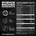 Afterdark Natural Testosterone Support - Supplement Facts | Svpplements