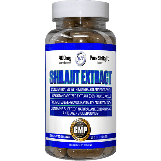 Hi-Tech Pharmaceuticals Shilajit Extract Capsules 30 Servings - Fulvic Rx® Shilajit Extract 400mg | Svpplements
