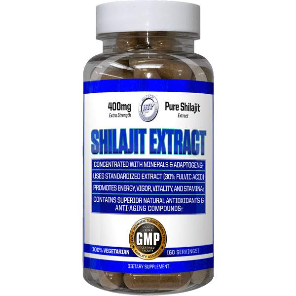 Hi-Tech Pharmaceuticals Shilajit Extract Capsules 30 Servings - Fulvic Rx® Shilajit Extract 400mg | Svpplements