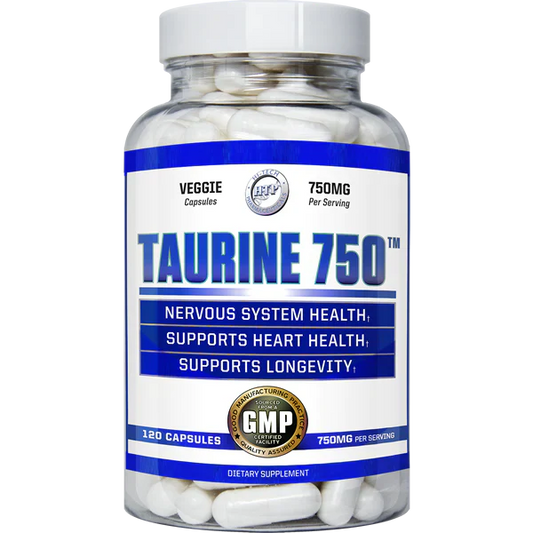 Hi-Tech Taurine 750 Amino Capsules 120 Servings - Taurine 750mg | Svpplements