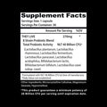 Insane Labz THEY LIVE Probiotic Supplement Capsules 30 Servings Supplement Facts - Multi-strain probiotic | Svpplements