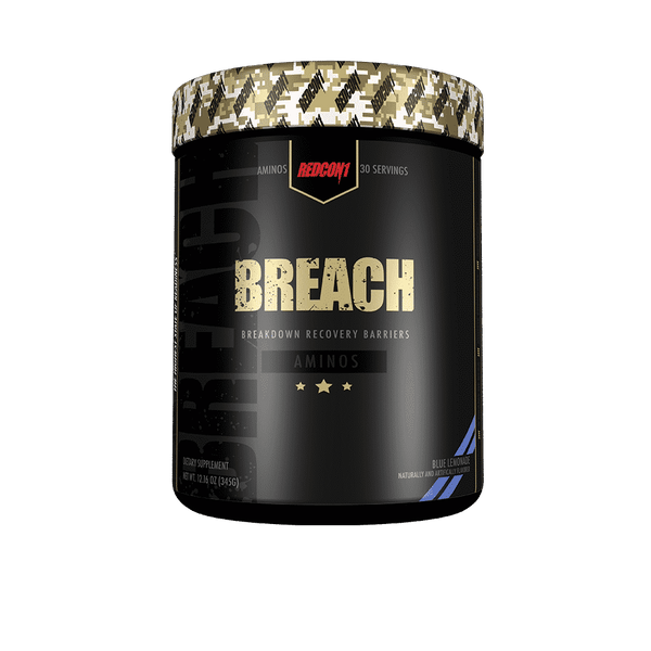REDCON1 Breach Branched Chain Amino Acids Powder 30 Servings - L-Leucine 2.5g | Svpplements