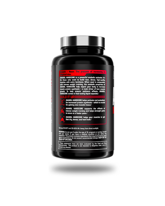 Nutrex Anabol Hardcore 1 Hormone Support Capsules 60 Servings Supplement Facts - Anabol Anabolic Activator | Svpplements