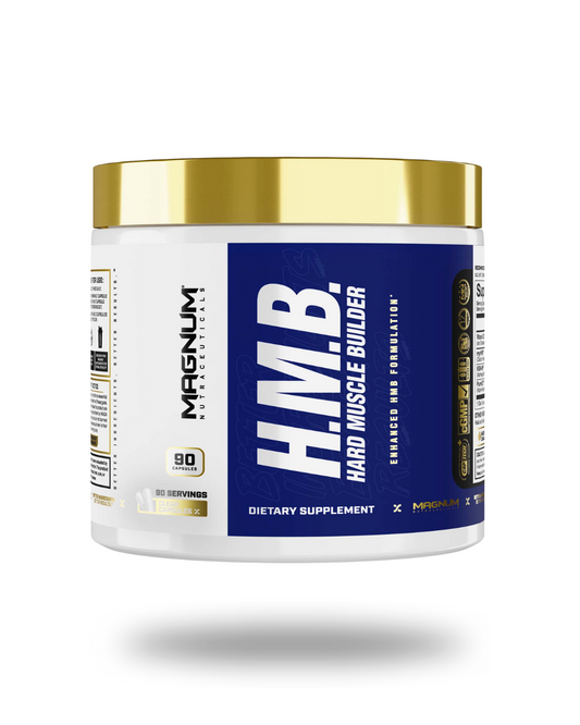 Magnum Nutracueticals | H.M.B. | Hard Muscle Builder | 90ct. - Product Front | Svpplements