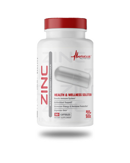 Metabolic Nutrition Zinc Mineral Capsules 90 Servings - Zinc 75mg | Svpplements