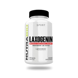 NutraBio Laxogenin Strength Capsules 60 Servings - Laxogenin Reported 100mg | Svpplements