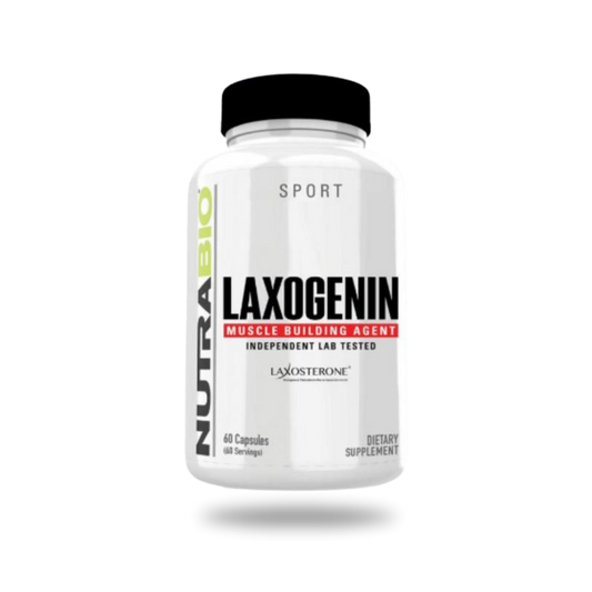 NutraBio Laxogenin Strength Capsules 60 Servings - Laxogenin Reported 100mg | Svpplements