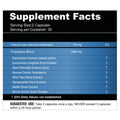 ABL Pharma Turkesterone Male Hormone Support Capsules 30 Servings Supplement Facts - Calcium 16mg | Svpplements