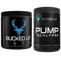 Bucked Up | & Pump-Ocalypse Pre Workout STACK – 30 Servings Each – DAS Labs | 2-Product Stack