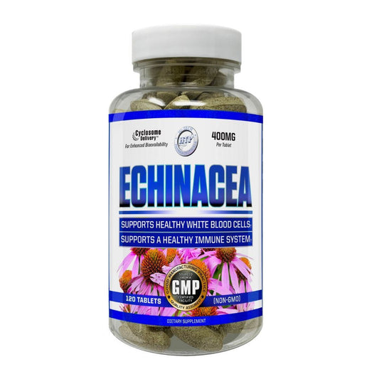 Hi-Tech Echinacea Immune Support Tablets 120 Servings - Echinacea purpurea Root CO2 Extract 200mg | Svpplements