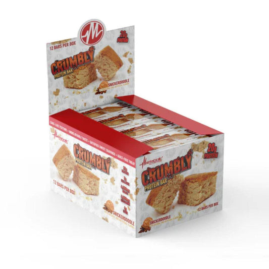Metabolic Nutrition Crumbly Protein Bar 12 Bars Per Box Protein Bar 1 Serving Supplement Facts - Whey Protein | Svpplements