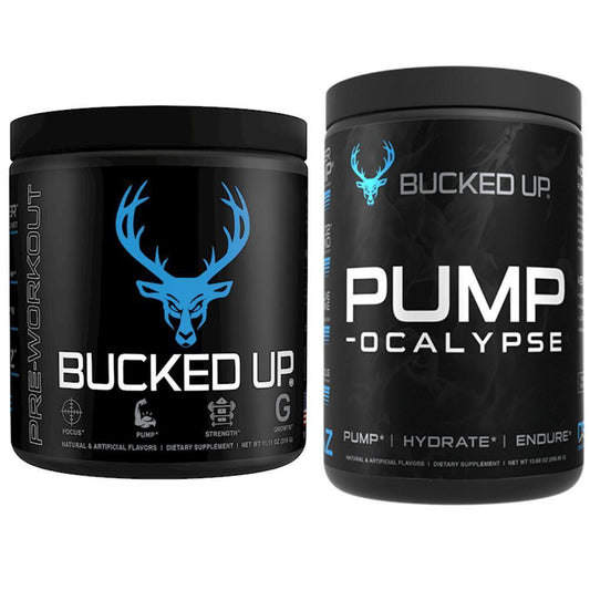 DAS Labs Bucked Up Pump-Ocalypse Pre-Workout Stack Powder 30 Servings Each Supplement Facts - Citrulline | Svpplements