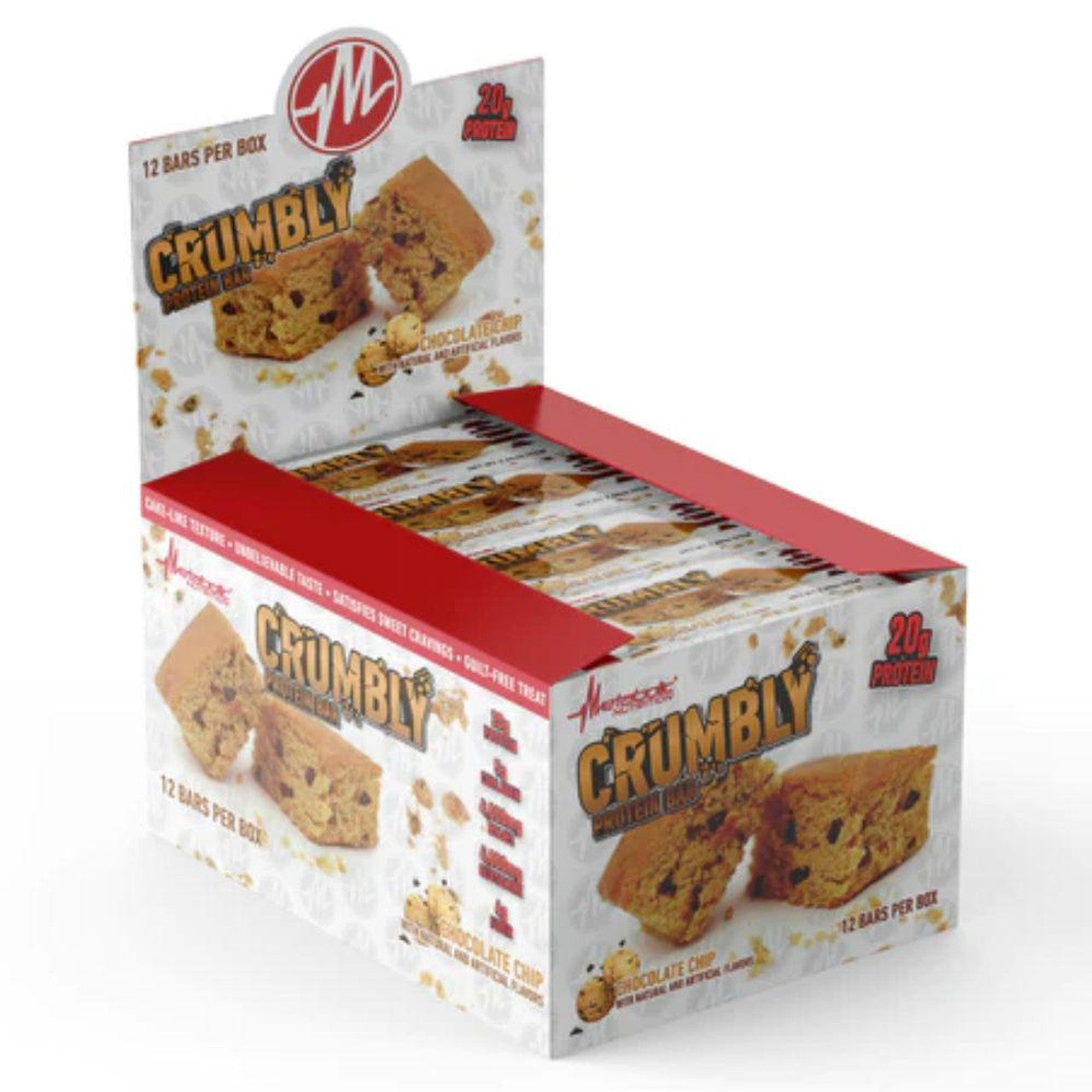 Metabolic Nutrition | Crumbly Protein Bar (12 Bars Per Box)