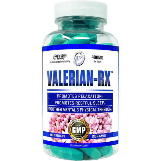 Hi-Tech ValerianRX Sleep Supplement Capsules 45-90 Servings | Svpplements