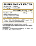 Panda Supps Vasodrive AP Pump Support 30 Servings Supplement Facts - VasoDrive-AP® 508mg | Svpplements