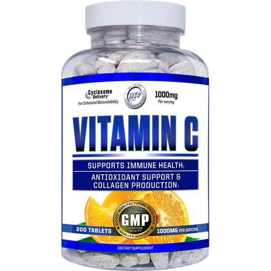 Hi-Tech Vitamin C Supplement Tablets 100 Servings - Vitamin C 1000mg | Svpplements