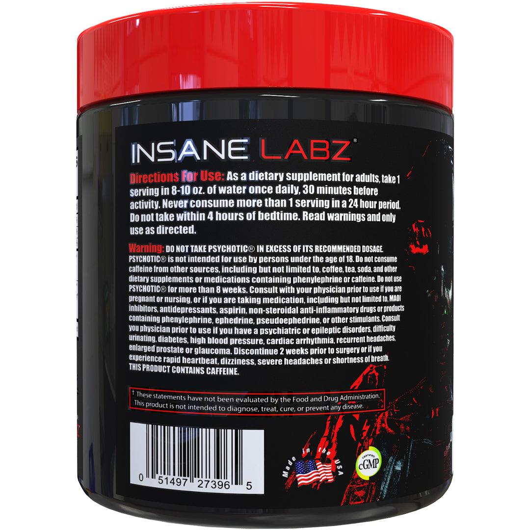 Insane Labz: Psychotic War Zombie Preworkout