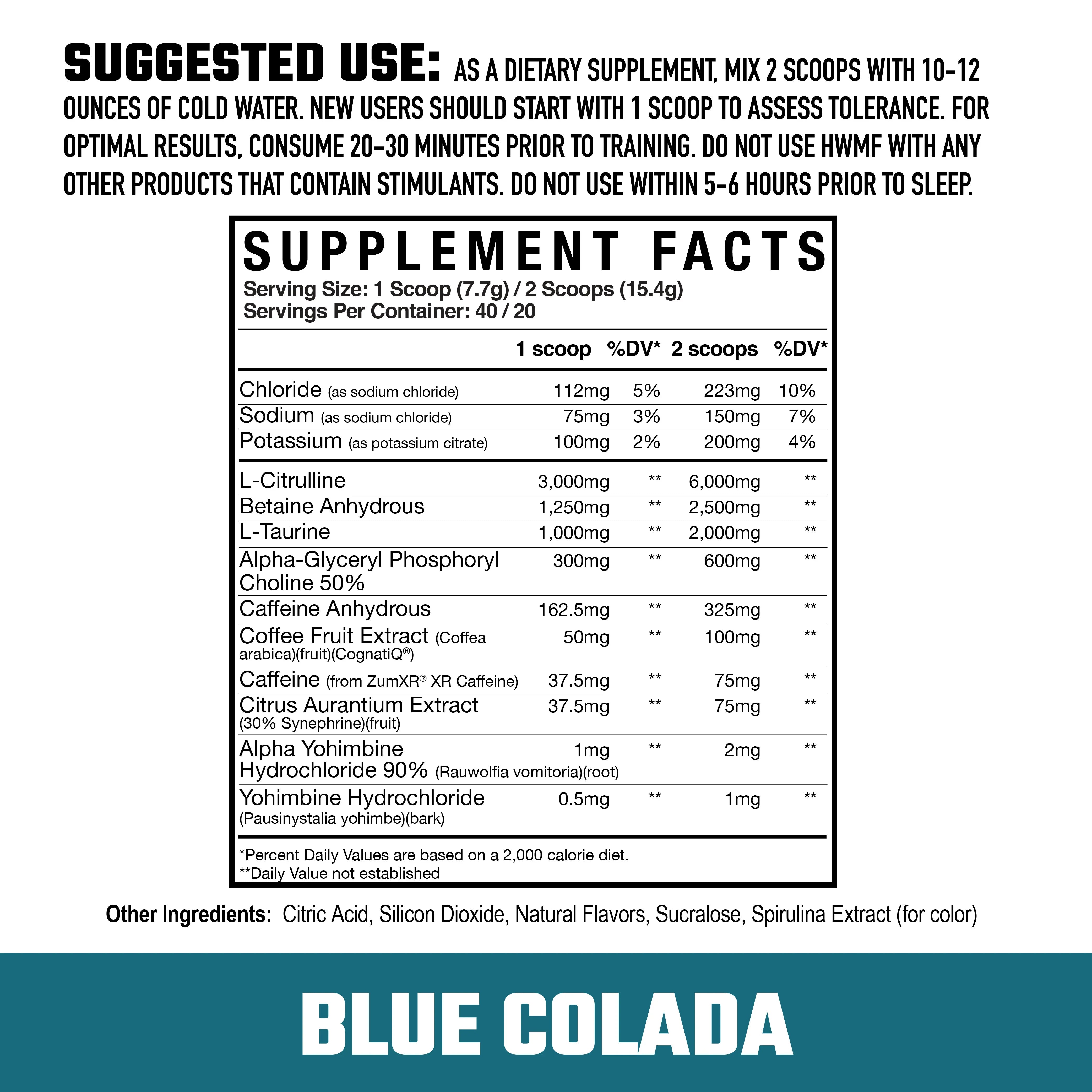 Axe & Sledge | HWMF Pre Workout