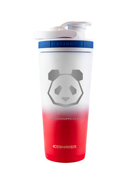 Panda Supps Stainless Steel Ice Shaker Accessory 26 oz 1 Count - 26oz capacity for daily drink mixing | Svpplements