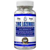 Hi-Tech Zinc Lozenges Immune Support Lozenges 100 Servings - Zinc 25 mg | Svpplements