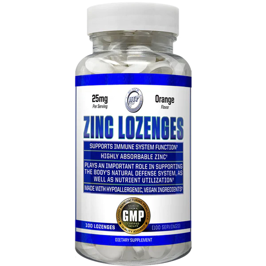 Hi-Tech Zinc Lozenges Immune Support Lozenges 100 Servings - Zinc 25 mg | Svpplements