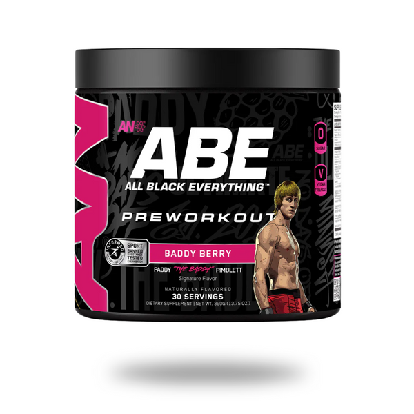 ABE Pre-Workout Powder Hybrid Formula 30 Servings - Zynamite® 140mg | Svpplements