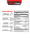 ACVitamin ACV GUMMIES 60CT - Side View | Svpplements