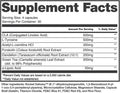 Alchemy Labs Inhibit Fat Burner Capsules 30 Servings Supplement Facts - CLA (Conjugated Linoleic Acid) 500mg | Svpplements
